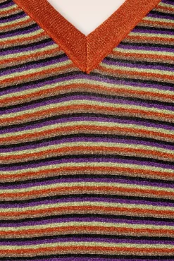 Hot King Louie Doppel V Top Stardust In Karamell