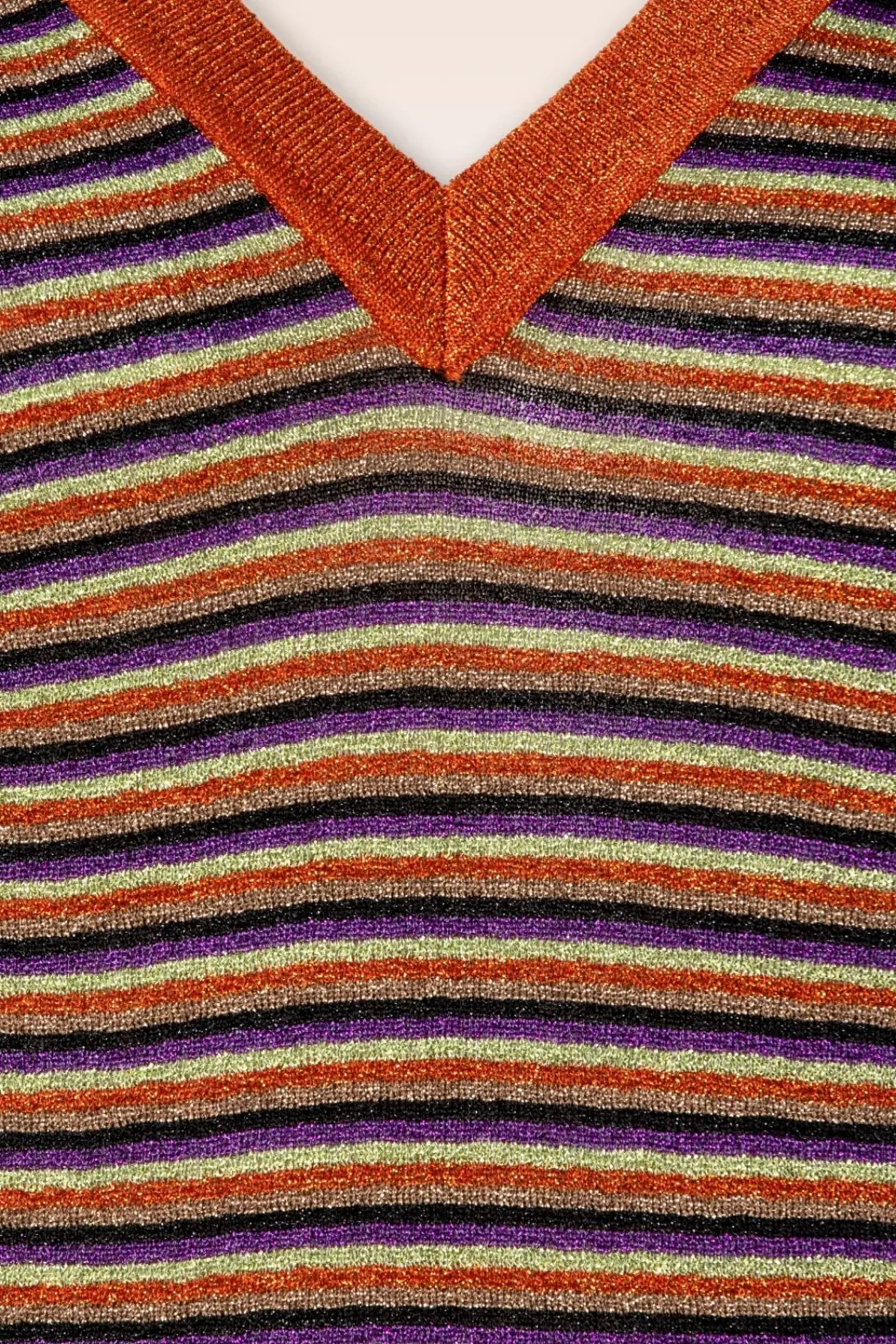 Hot King Louie Doppel V Top Stardust In Karamell