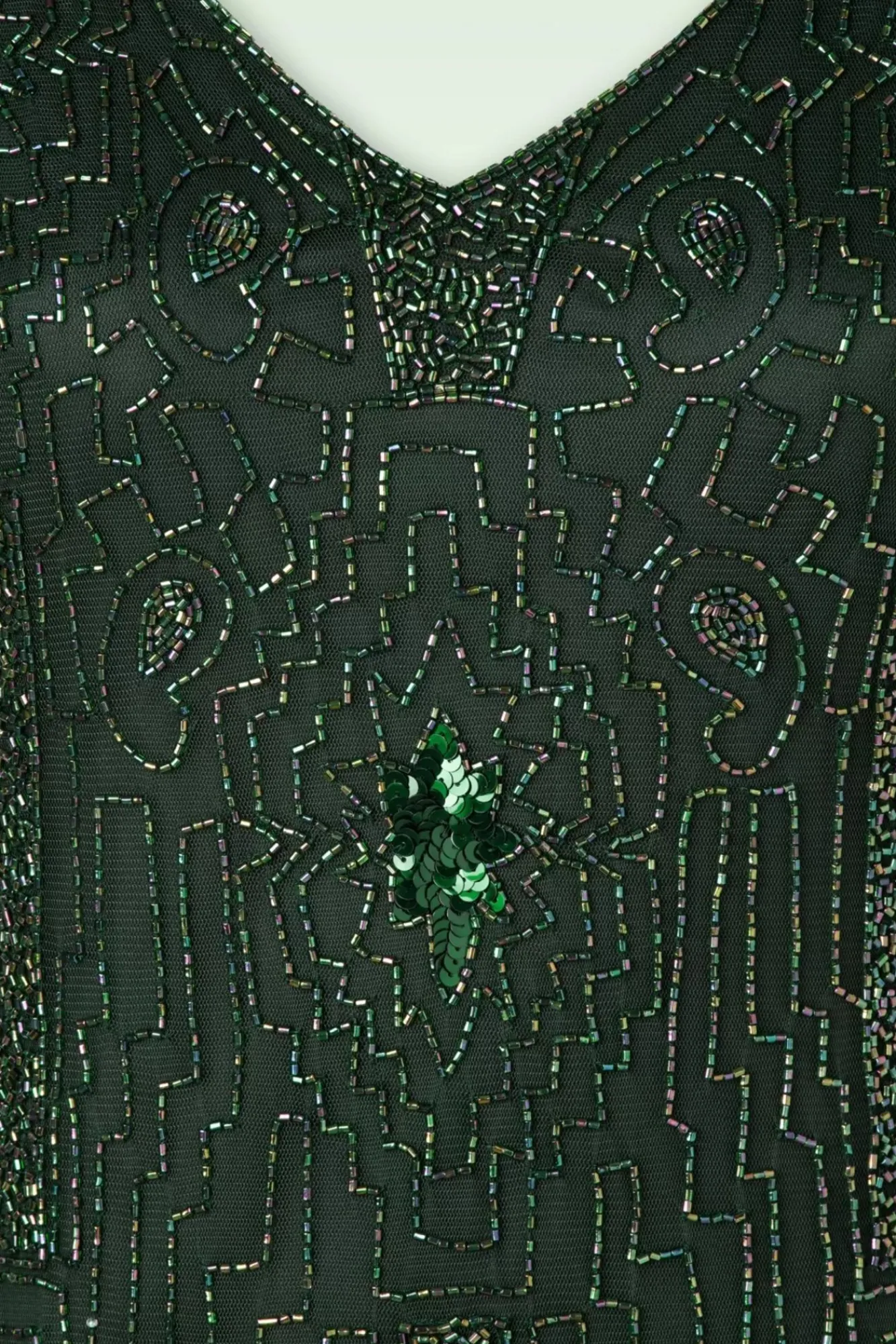 Flash Sale GatsbyLady Downton Abbey Flapper Kleid In Grun