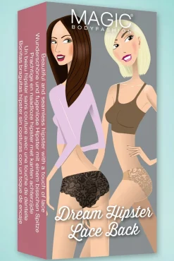 New MAGIC Bodyfashion Dream Hipster Lace Back In Schwarz