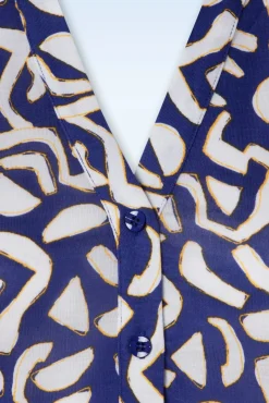 Outlet Surkana Eden Top In Blau