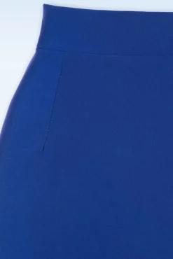 Shop Vintage Chic for Topvintage Edith A-Linien-Rock In Konigsblau