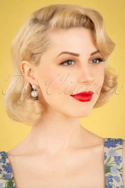 New Sweet Cherry Edle Perlenohrringe In Elfenbein