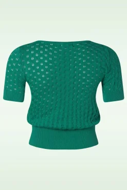 Best Very Cherry Ella Top In Smaragd