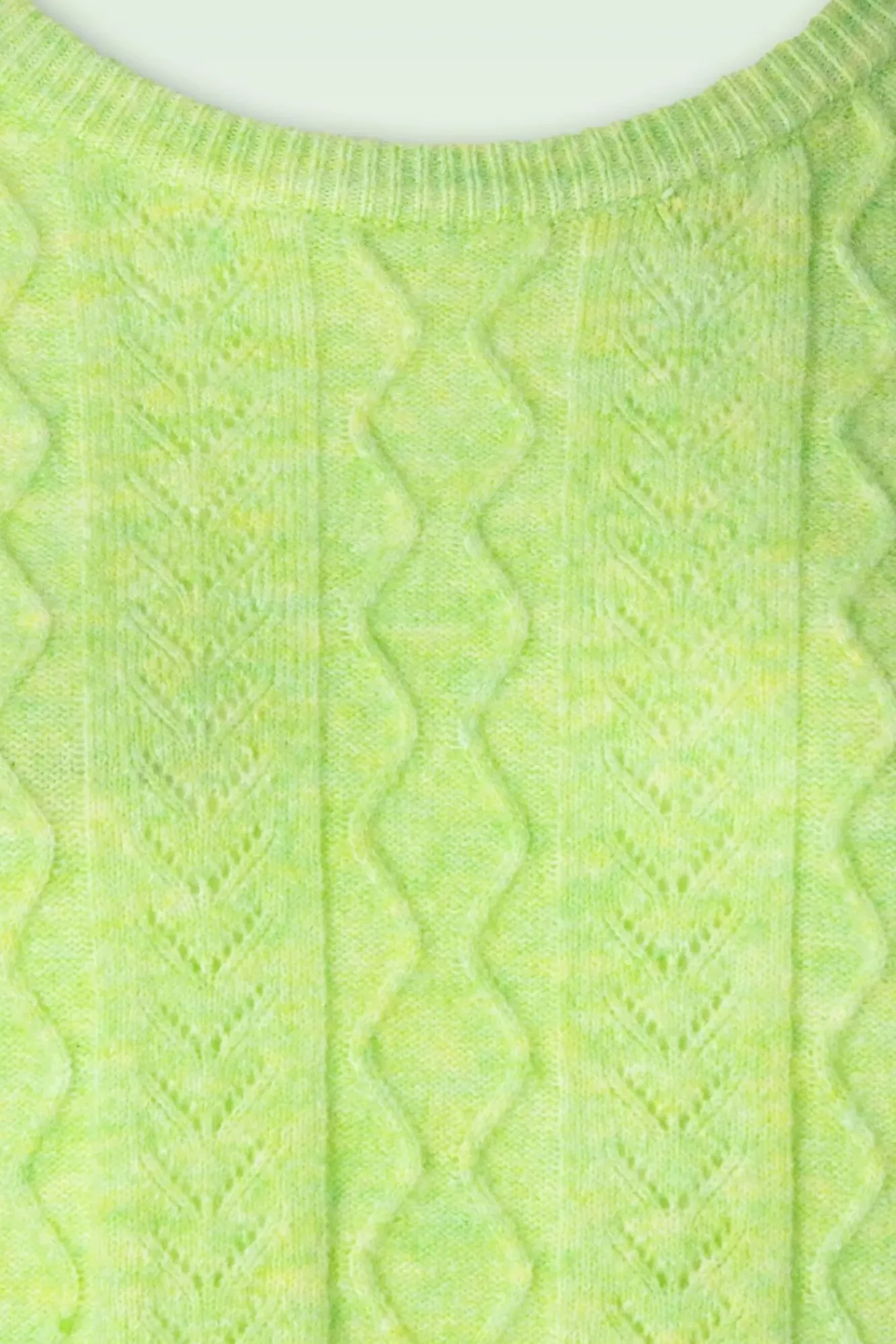 Shop Smashed Lemon Emery Strickoberteil In Lemon