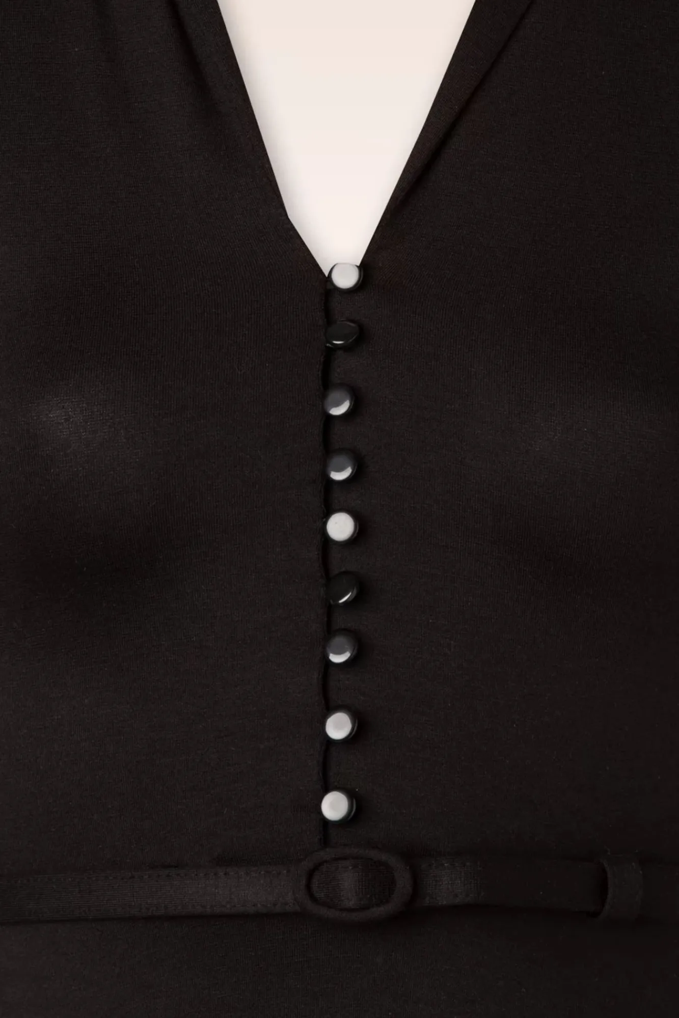 Clearance King Louie Emmy Ecovero Klassisches Kleid In Schwarz