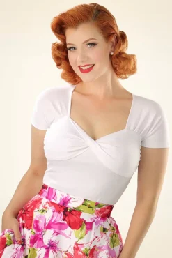 Cheap Banned Retro 50Er-Jahre-Top „She Who Dares