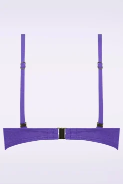 Outlet Cyell Evening Glam Padded Bikini Top In Lila