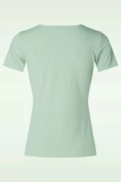 Flash Sale Banned Retro Fara Top In Grun