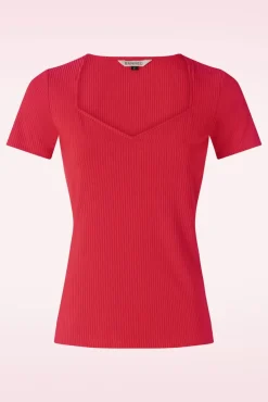 New Banned Retro Fara Top In Rot