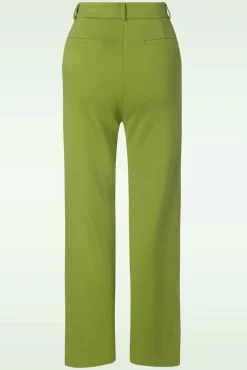 Clearance King Louie Federica Milano Uni Hose In Woodbine Gruen