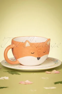 Fashion Sass & Belle Finley Fox Teetasse Und Untertasse Set