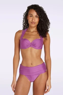 Store TC Beach Flipover-Bikinihose In Glanzendem Flieder