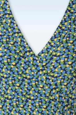 Store Louche Frankie Bubble Pop Wickelkleid In Multi