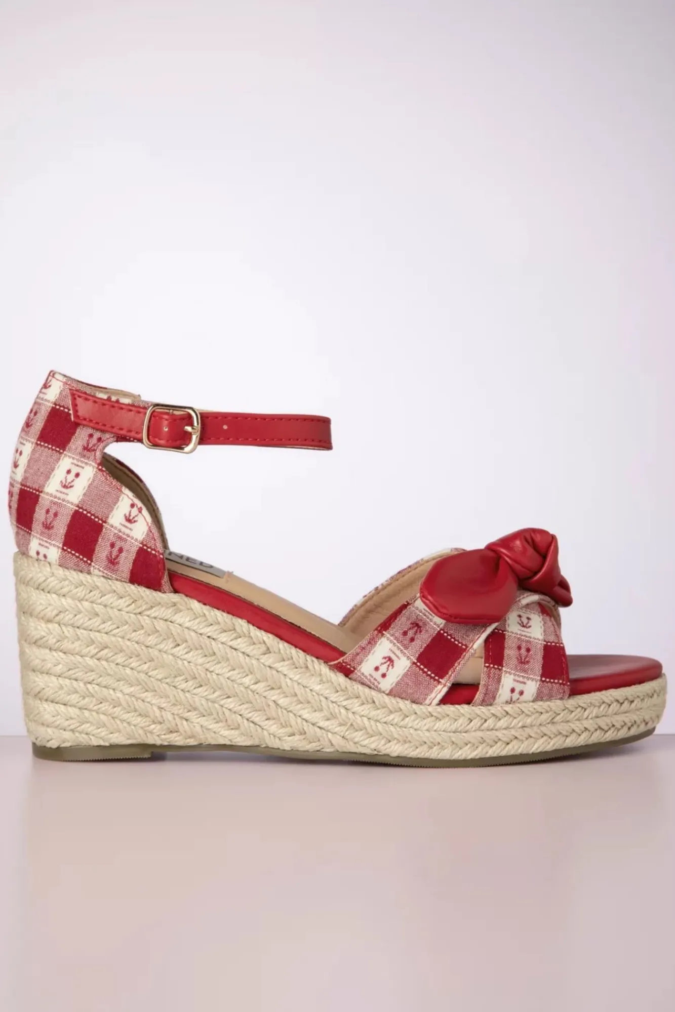 Fashion Banned Retro Free Spirit Wedges In Rot