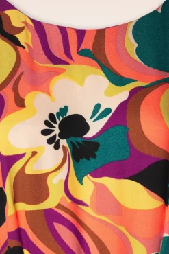 New King Louie Frida Jumpsuit Aurelio In Muschel Orange