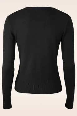 Discount Banned Retro Getaway-Strickjacke In Schwarz