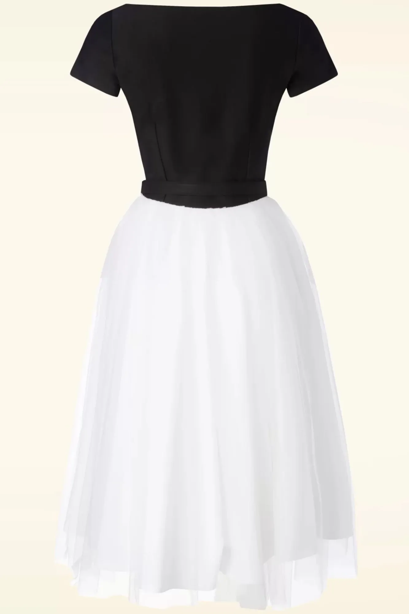 Hot Vintage Diva Grace Lee Swing Kleid In Schwarz Und Weis