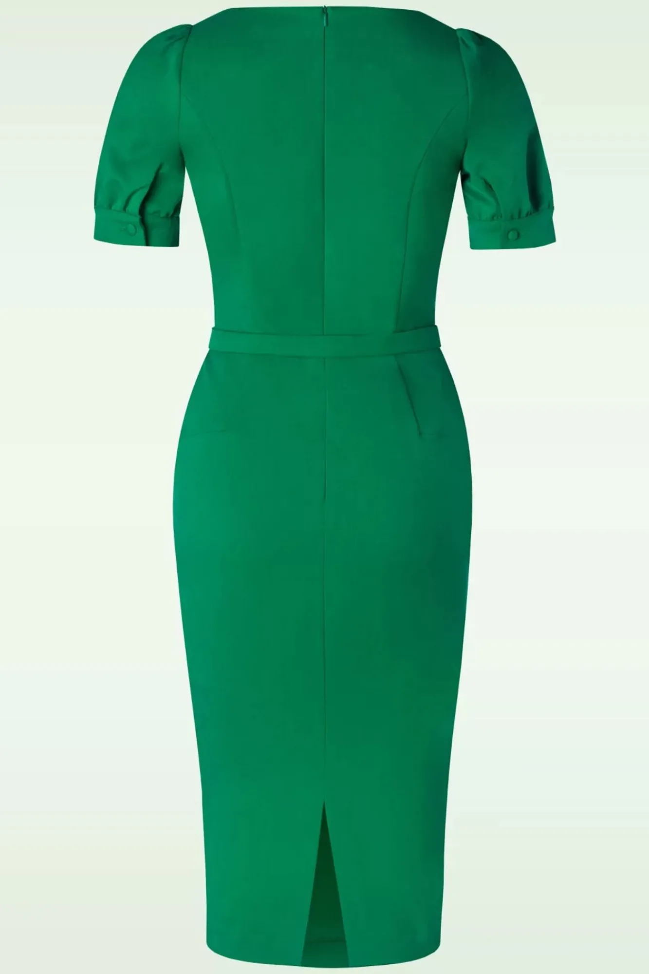 New Vintage Diva Graziella Etuikleid In Grun