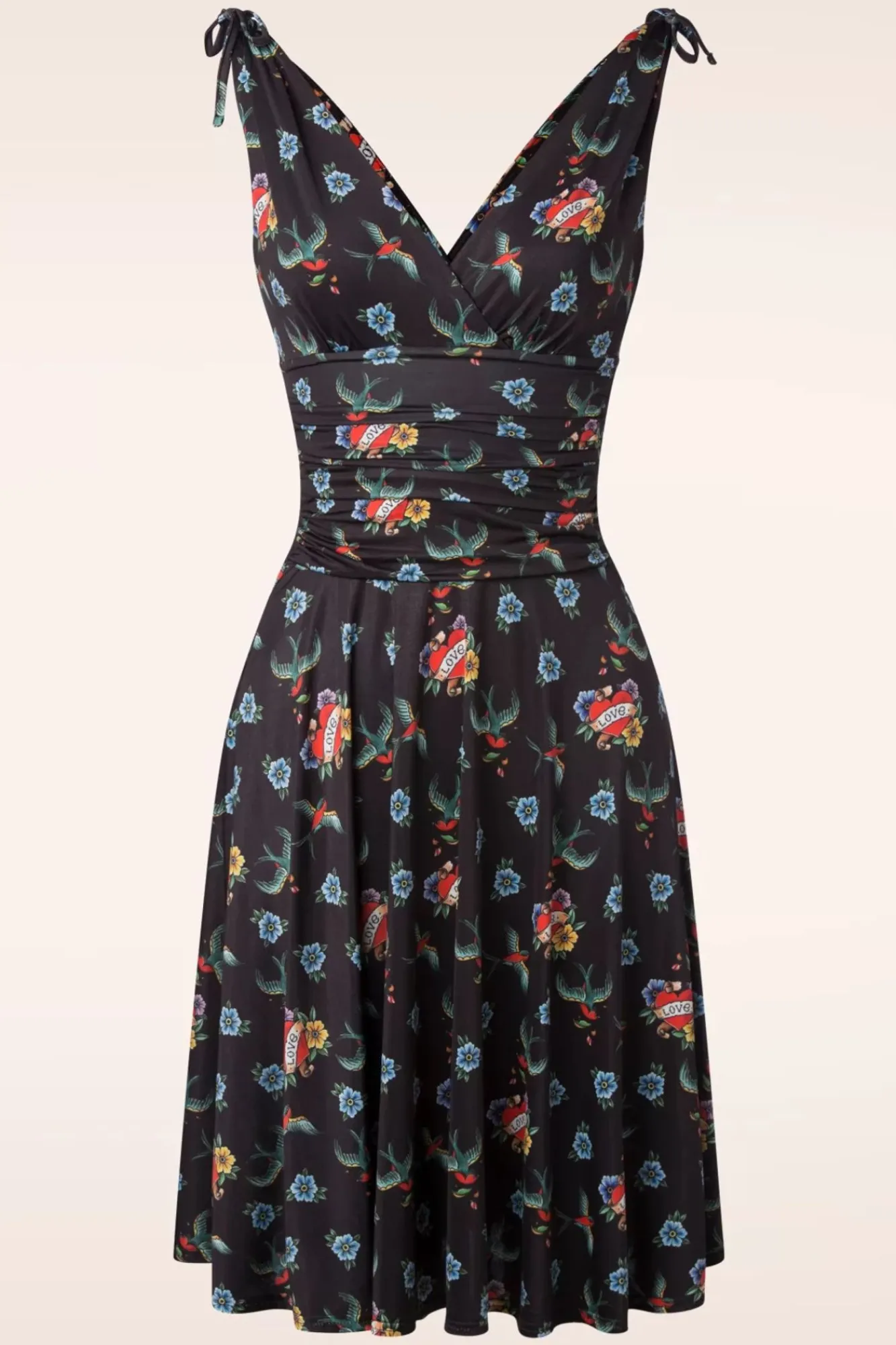 Sale Vintage Chic for Topvintage Grecian Tattoo Kleid In Schwarz