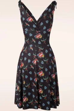 Sale Vintage Chic for Topvintage Grecian Tattoo Kleid In Schwarz