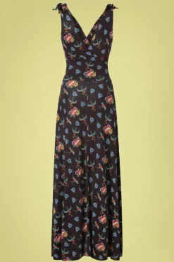 Sale Vintage Chic for Topvintage Grecian Tattoo Maxikleid In Schwarz