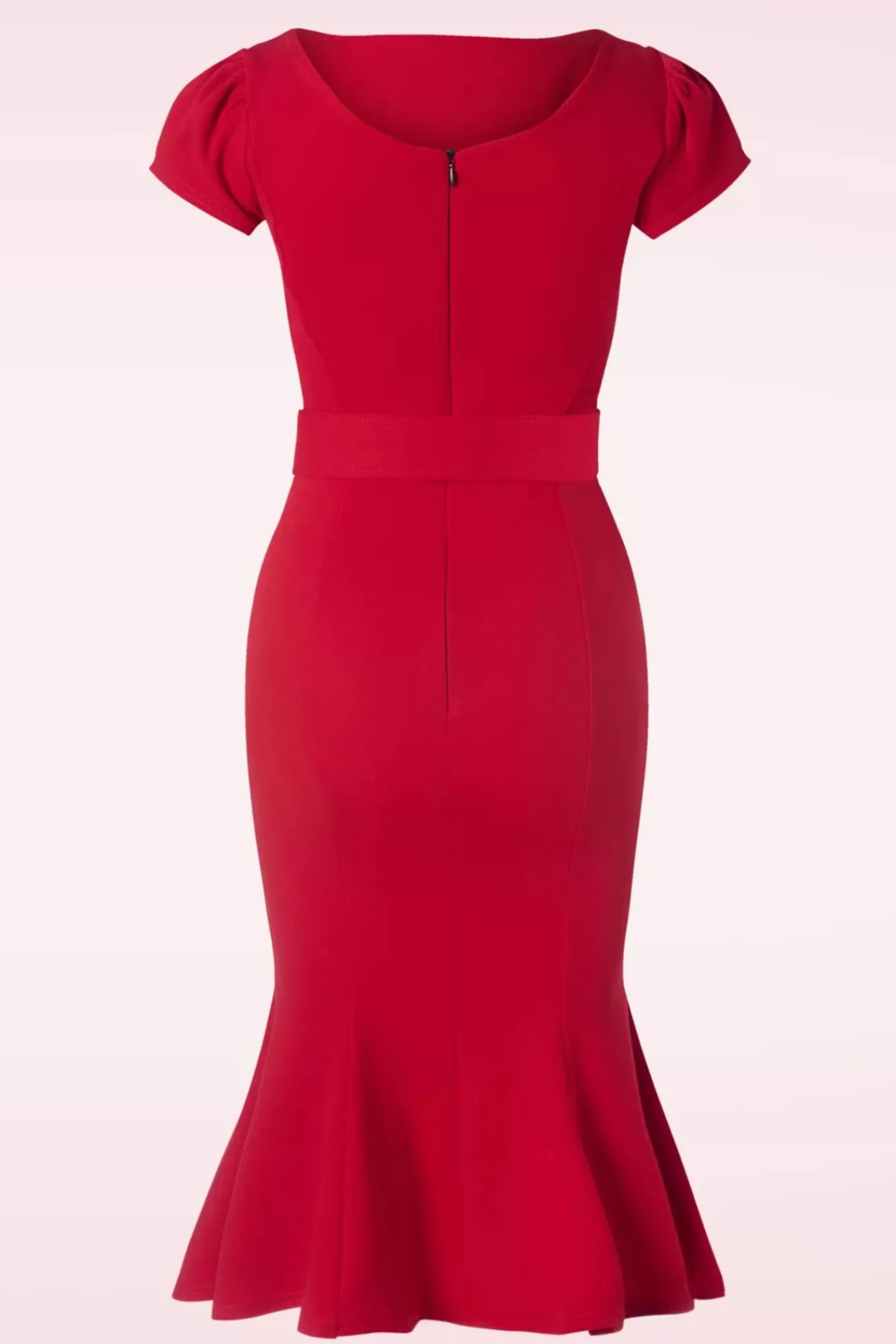 Online Vintage Chic for Topvintage Gwen Bleistiftkleid In Rot