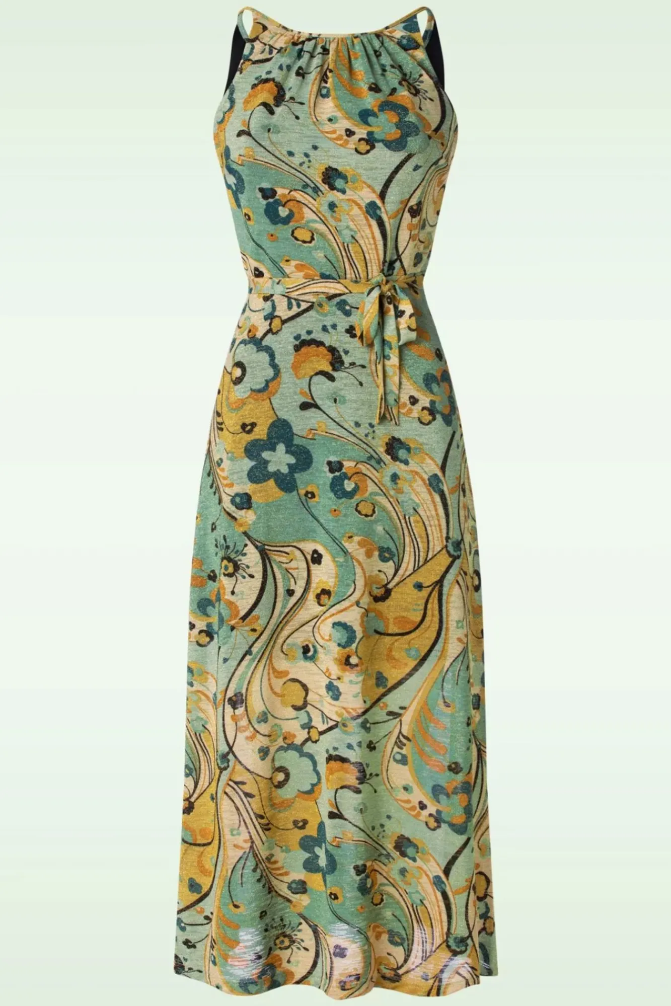 Cheap King Louie Hazel Kleid Frenzy In Dusty Turkis