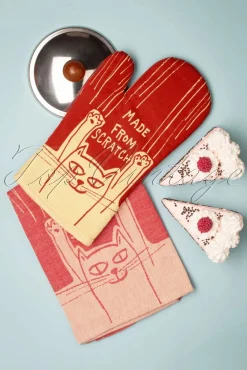 Cheap Blue Q Hergestellt Aus Scratch Ofenhandschuh