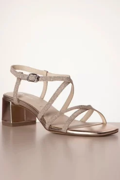 Clearance Tamaris Holly Glam Sandalen In Rose