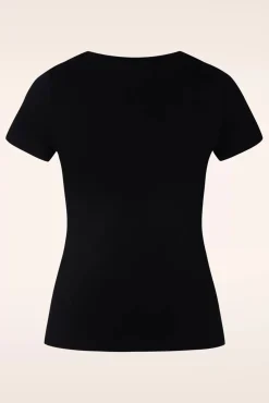 New Queen Kerosin I Can Do It Motor Queen T-Shirt In Schwarz