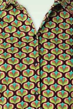 Cheap King Louie Indy Bluse In Delphiniu Grun