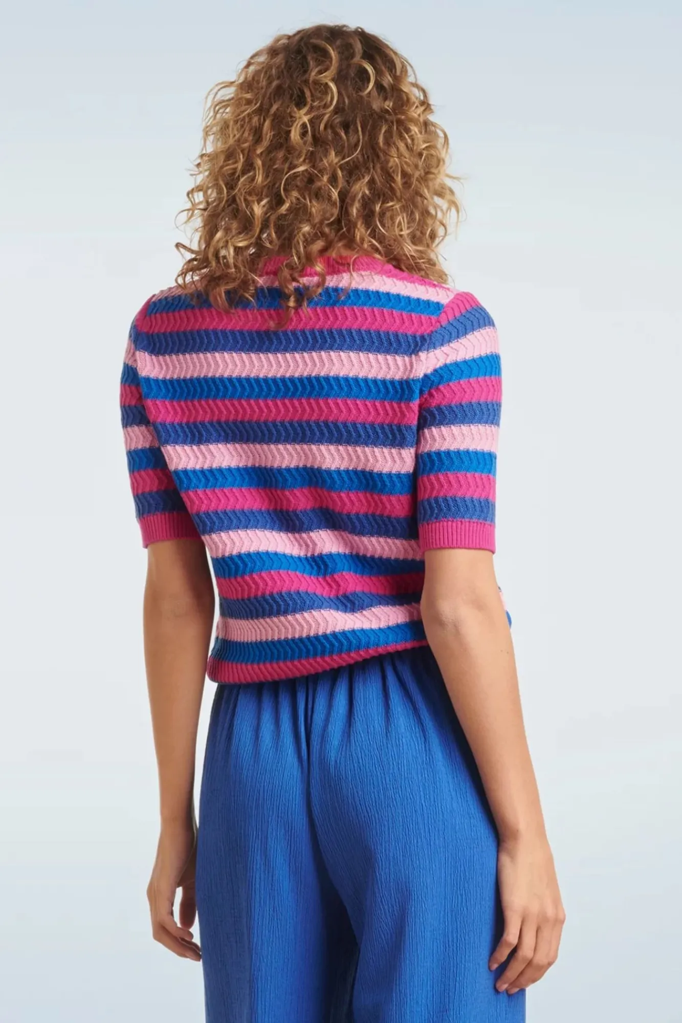 Flash Sale Smashed Lemon Iris Strickoberteil In Multi