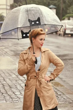 Discount So Rainy It'S Raining Cats Transparenter Kuppelschirm