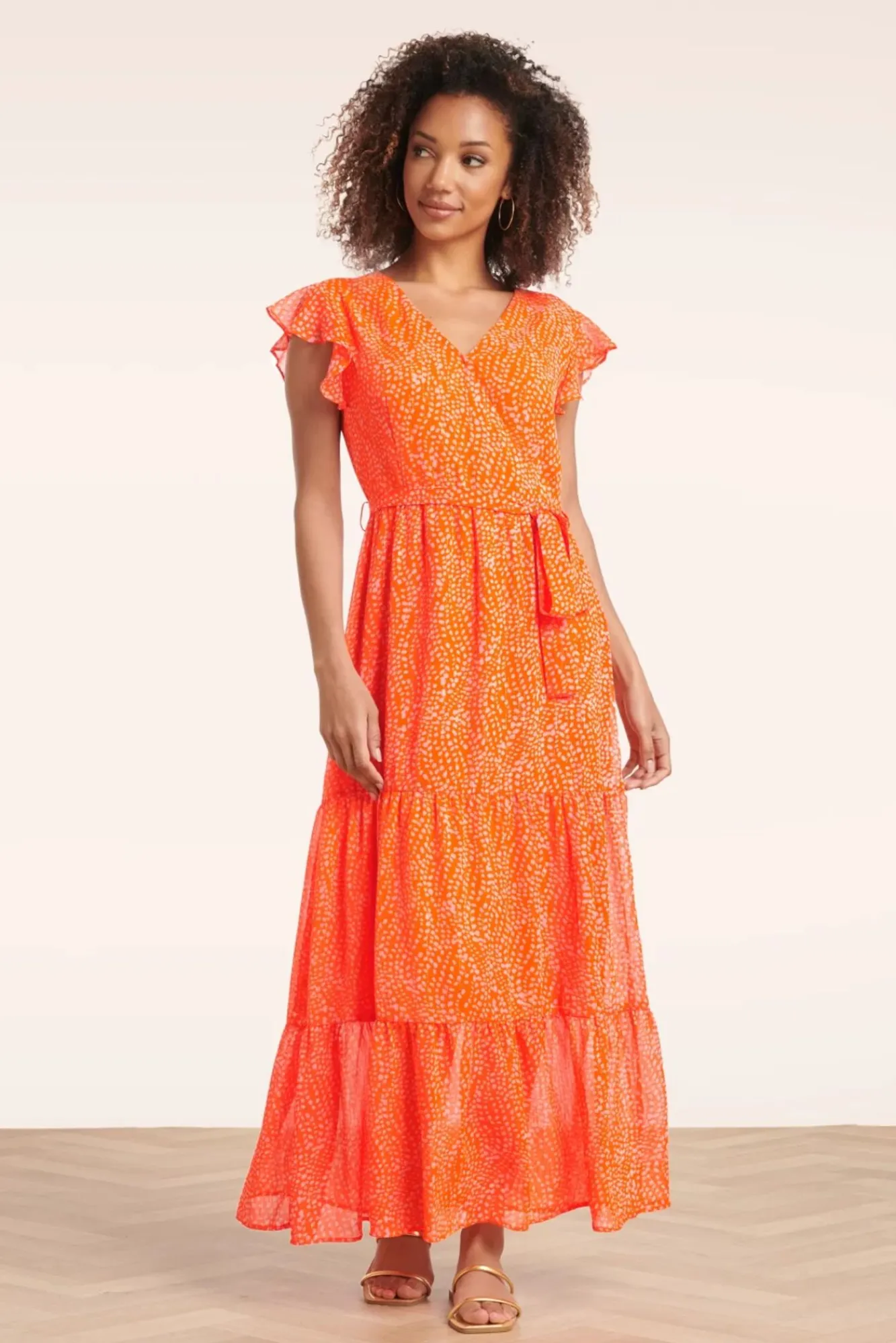 Best Smashed Lemon Ivy Maxi Kleid In Orange