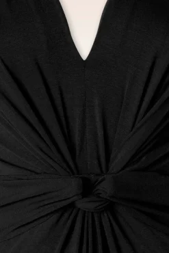 Discount Surkana Jasmine Maxikleid In Schwarz