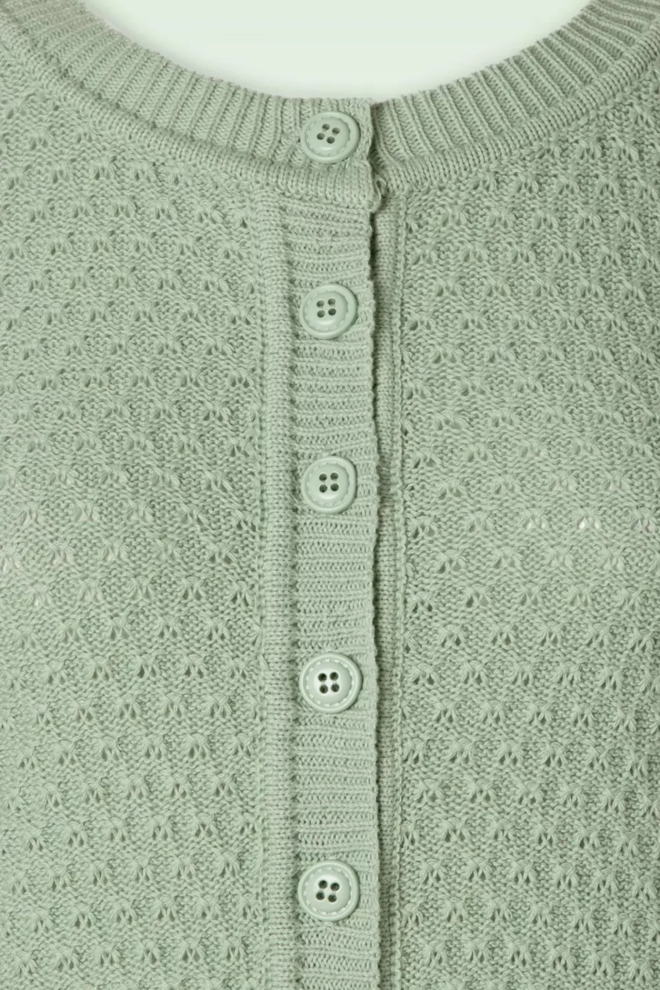 Sale Mak Sweater Jennie Cardigan In Duck Egg Green