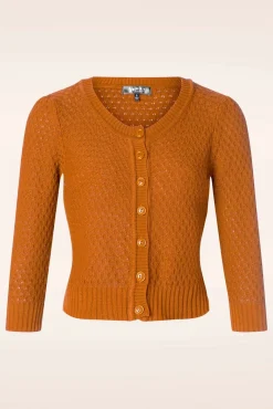 Online Mak Sweater Jennie Strickjacke In Hellorange