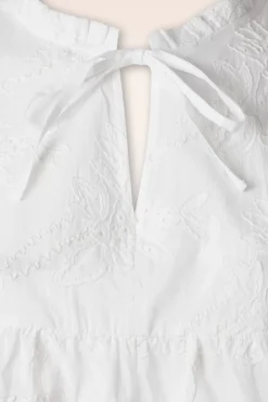 Cheap Smashed Lemon Juliette Bestickte Bluse In Weis