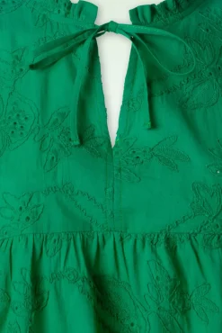 Cheap Smashed Lemon Juliette Bestickte Bluse In Grun