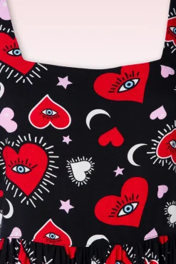 Best Sale Bunny Kate Heart Kleid In Schwarz
