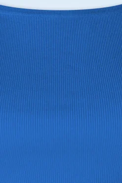 Shop Zilch Kaylie Top In Disco Blau