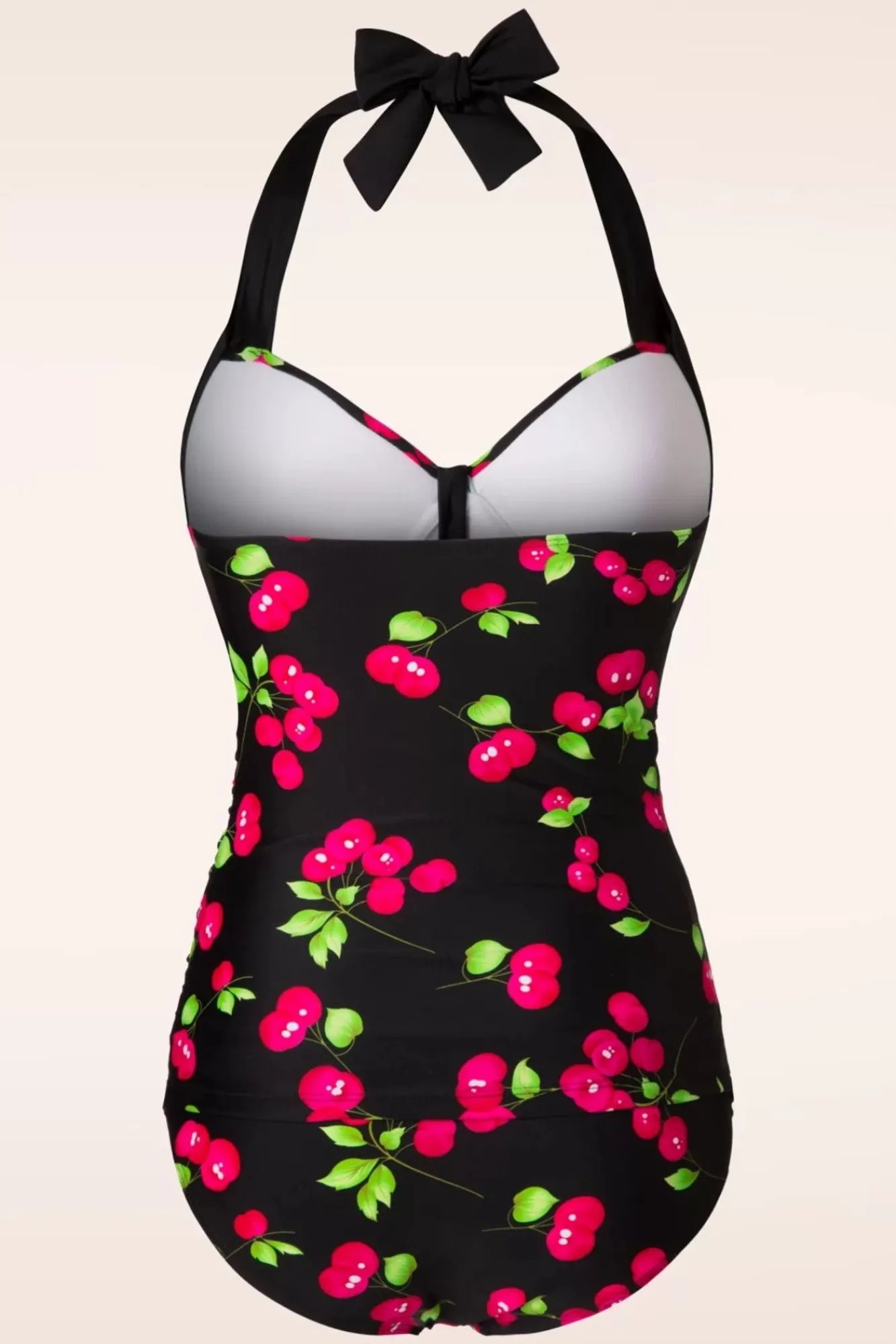 Hot Belsira Kirsch-Badeanzug In Schwarz