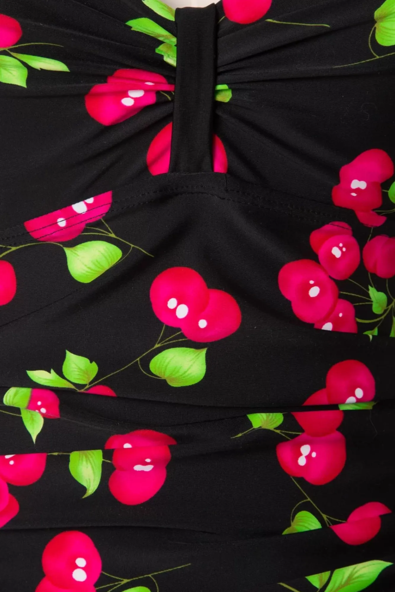 Hot Belsira Kirsch-Badeanzug In Schwarz