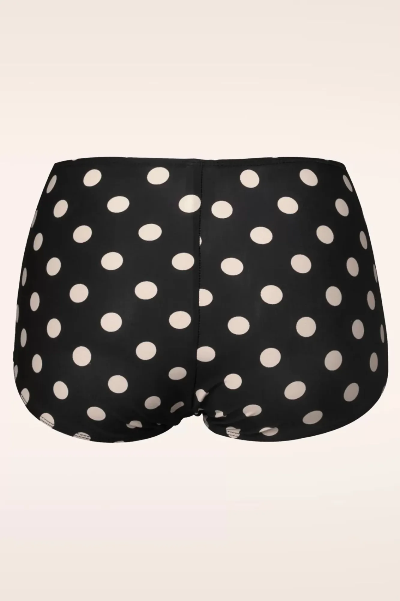Sale Esther Williams Klassische Polka-Bikinihose In Schwarz Und Weis