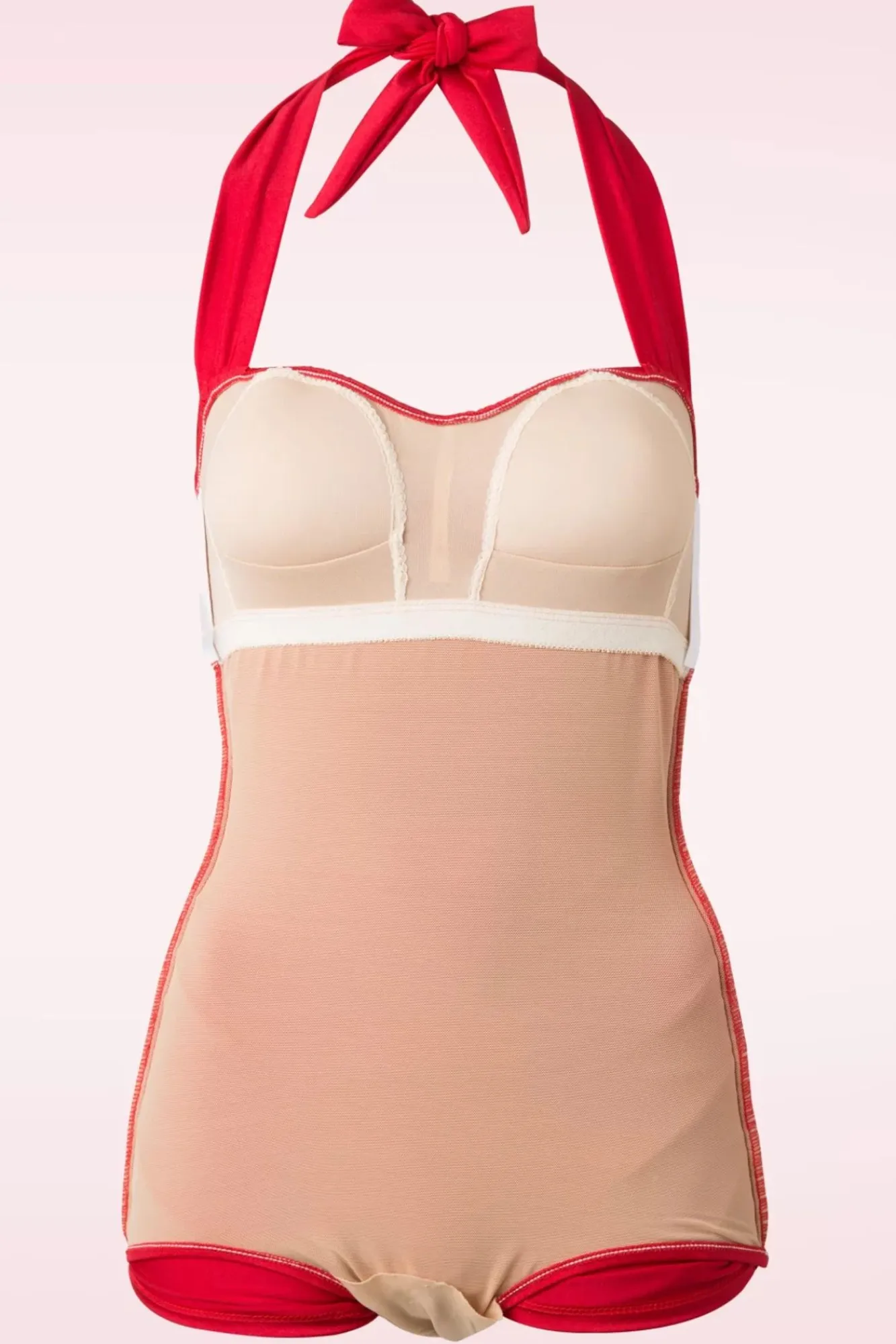 Clearance Esther Williams Klassischer 50Er-Badeanzug In Rot