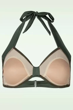 Best Sale Esther Williams Klassisches Bikinioberteil In Dunkeloliv