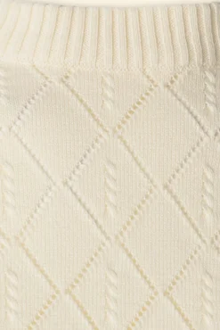 Clearance Circus Knitted Top In Off White