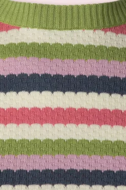 Sale Circus Knitted Waffel Top In Multi