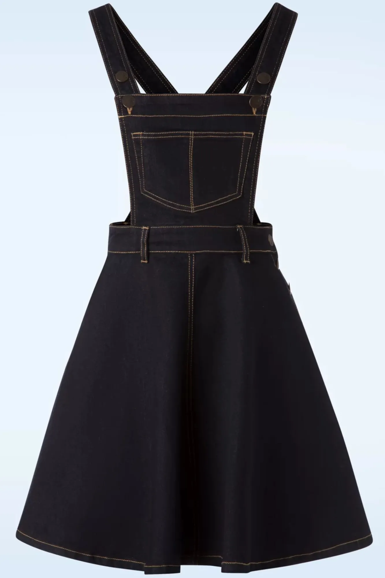 Outlet Bunny Latzkleid Dakota Aus Denim